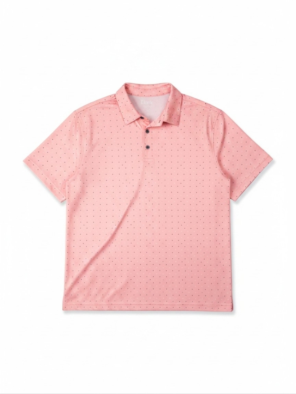 Etonic Pink Polka Dot Golf Polo Shirt XL Excellent Condition!